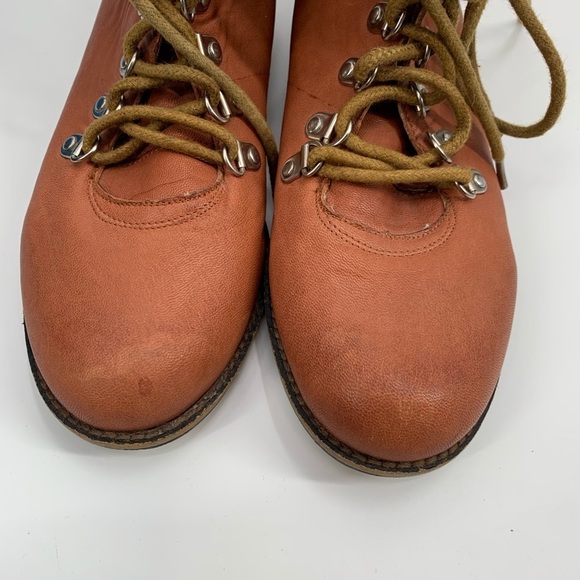 MATT BERNSON Ankle Boots Lug Sole Lace Up Alpine Military Booties Hiking Logging - Picture 5 of 8